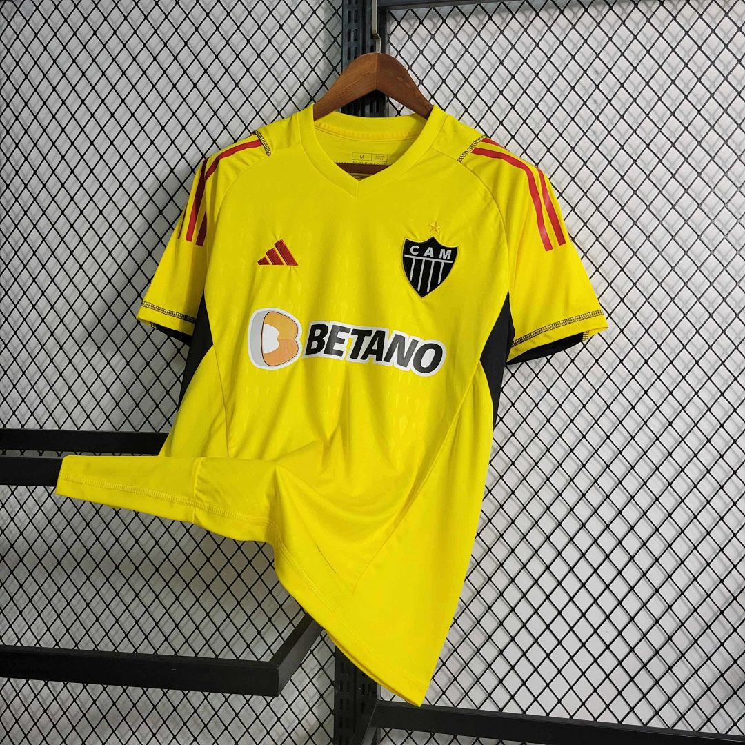 23-24 Atletico Mineiro Goalkeeper Yellow S-XXL Soccer Jerseys 7