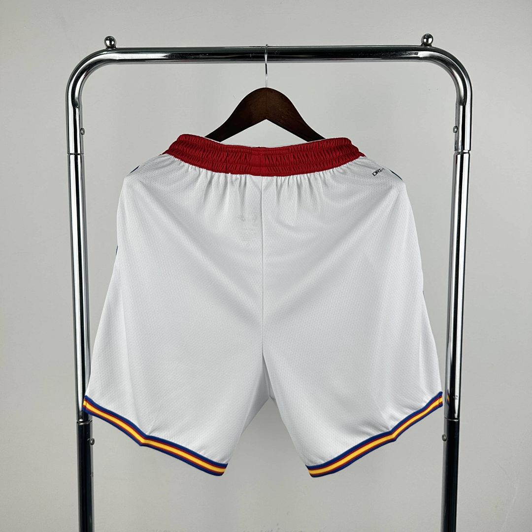 2025 Golden State Warriors Shorts Retro NBA Jersey 10