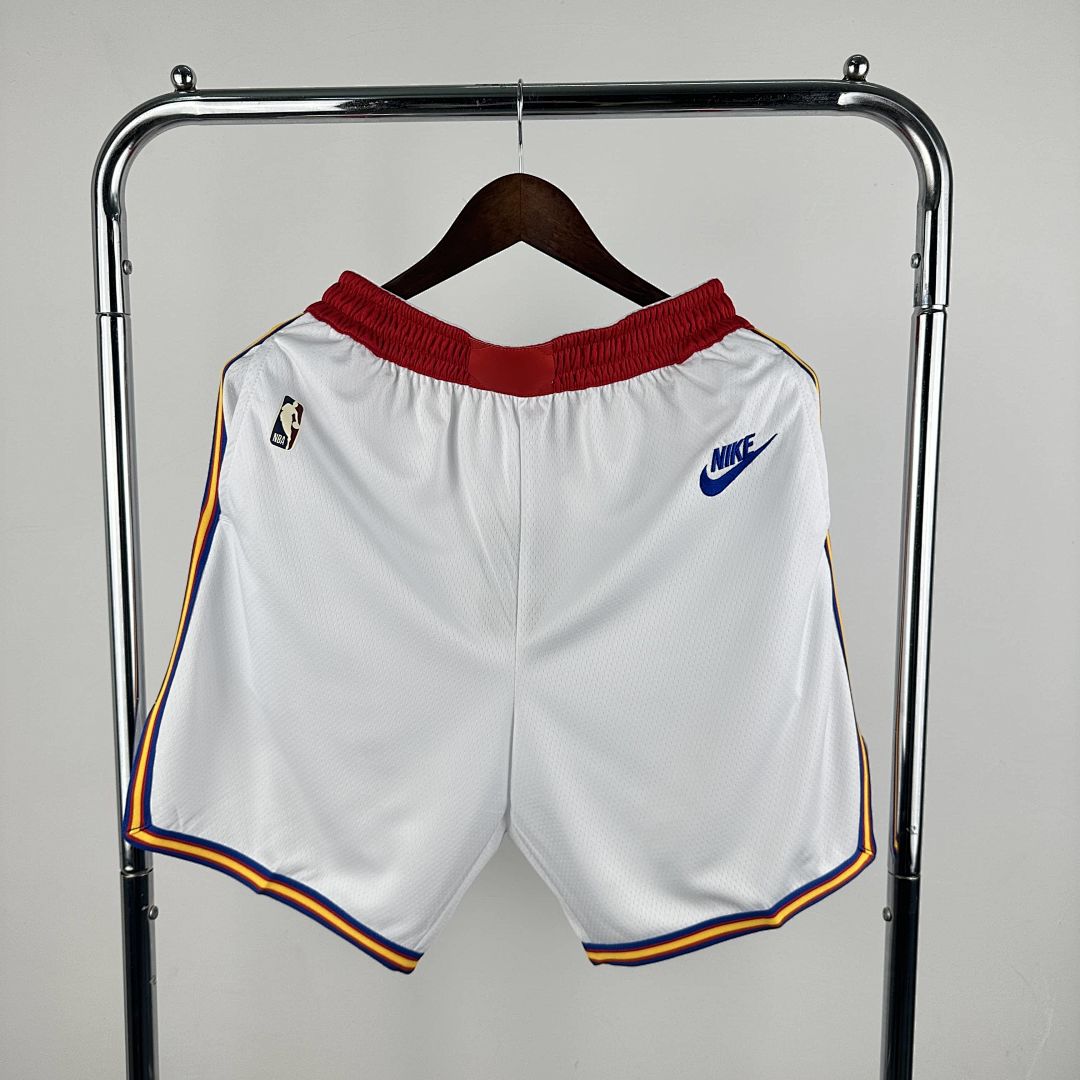 2025 Golden State Warriors Shorts Retro NBA Jersey 11