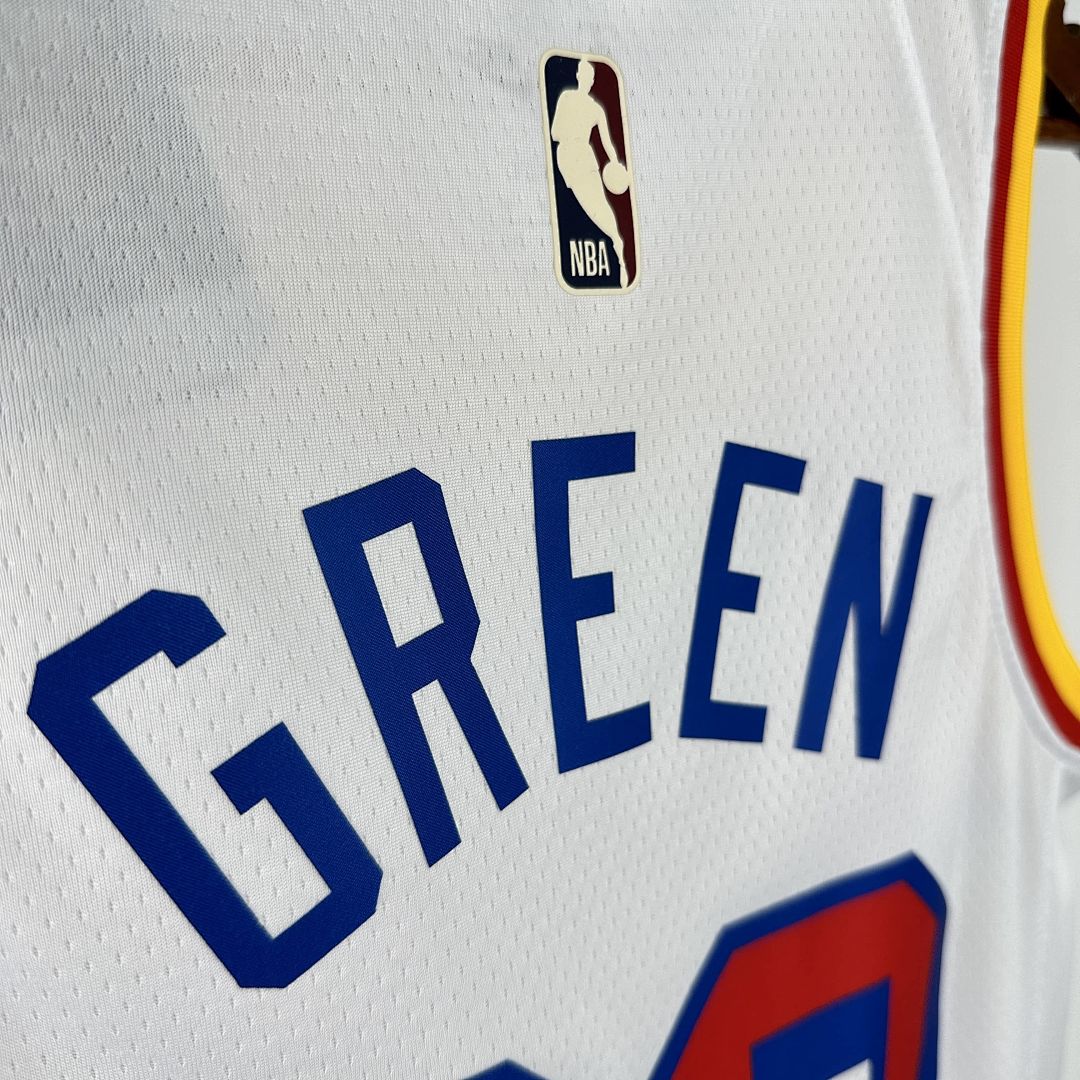 2025 Golden State Warriors Curry #30 Retro NBA Jersey 3