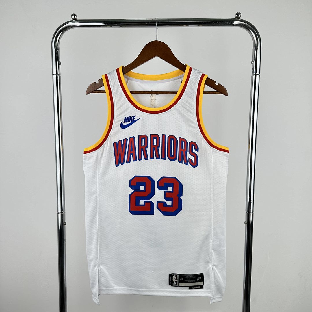2025 Golden State Warriors Green #23 Retro NBA Jersey 12