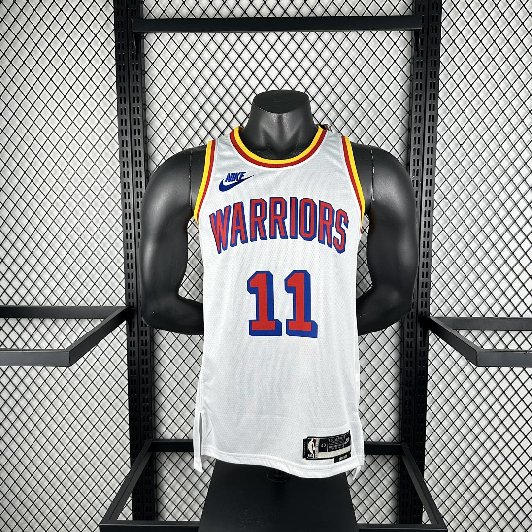 2025 Golden State Warriors Thompson #11 Retro NBA Jersey