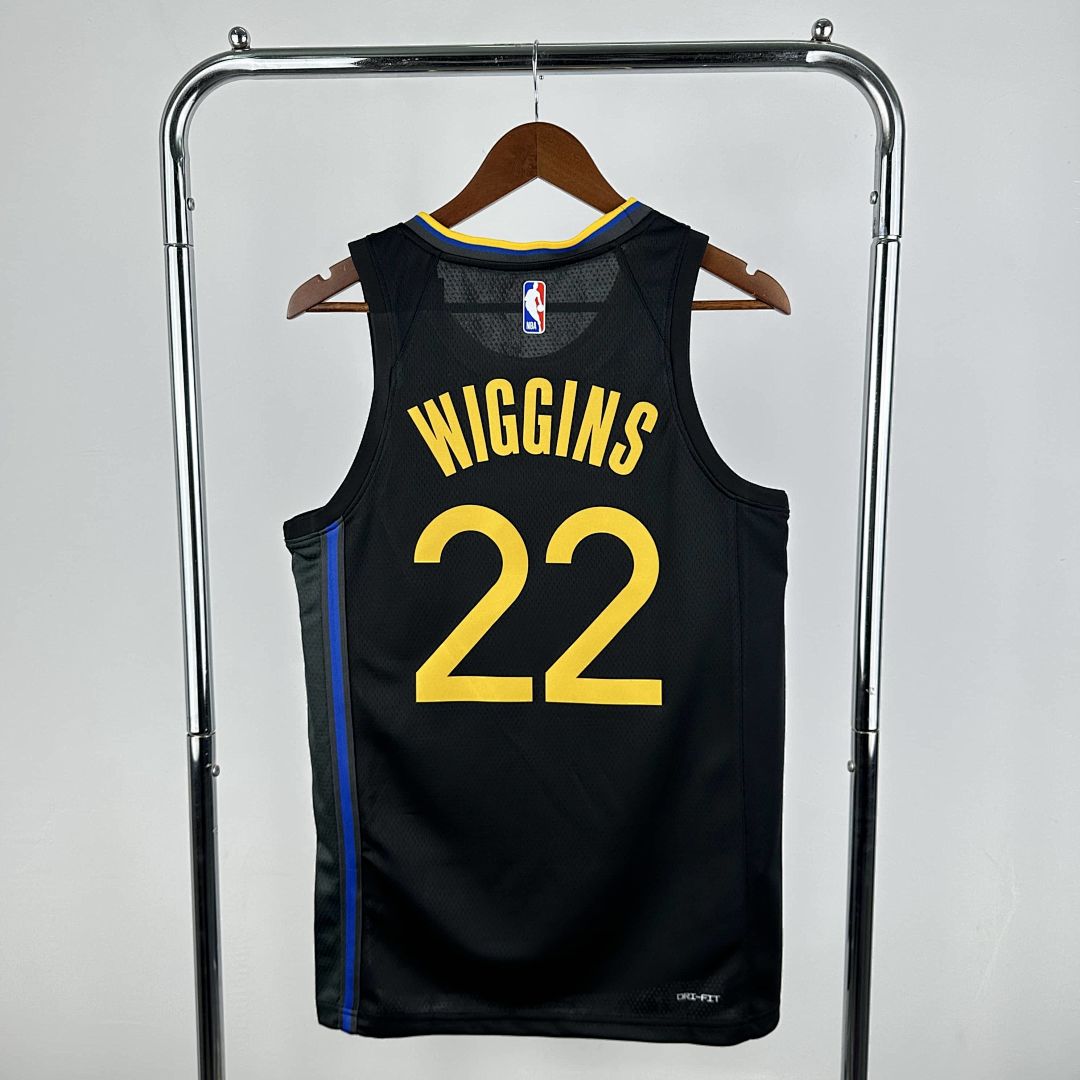 2025 Golden State Warriors Wiggins #22 Statement Edition NBA Jersey 12