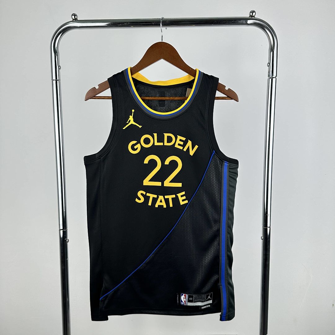 2025 Golden State Warriors Wiggins #22 Statement Edition NBA Jersey 13