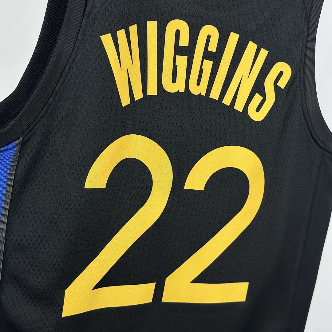 2025 Golden State Warriors Wiggins #22 Statement Edition NBA Jersey 4