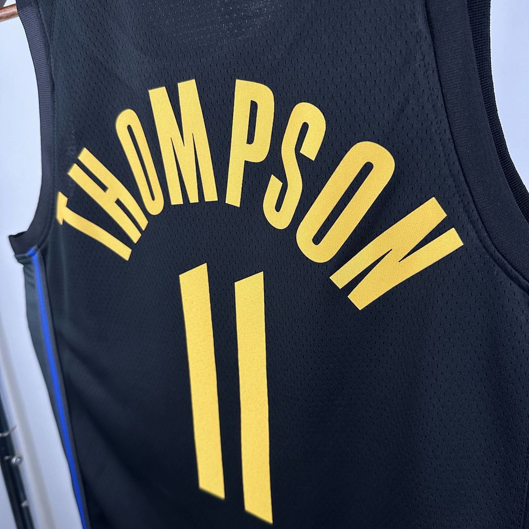 2025 Golden State Warriors Thompson #11 Statement Edition NBA Jersey 4