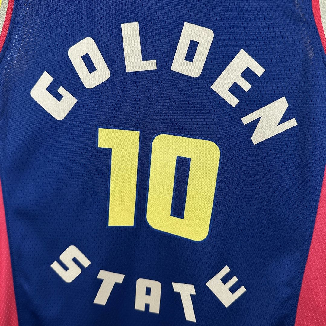 2025 Golden State Warriors Butler ___ #10 City Edition NBA Jersey 7