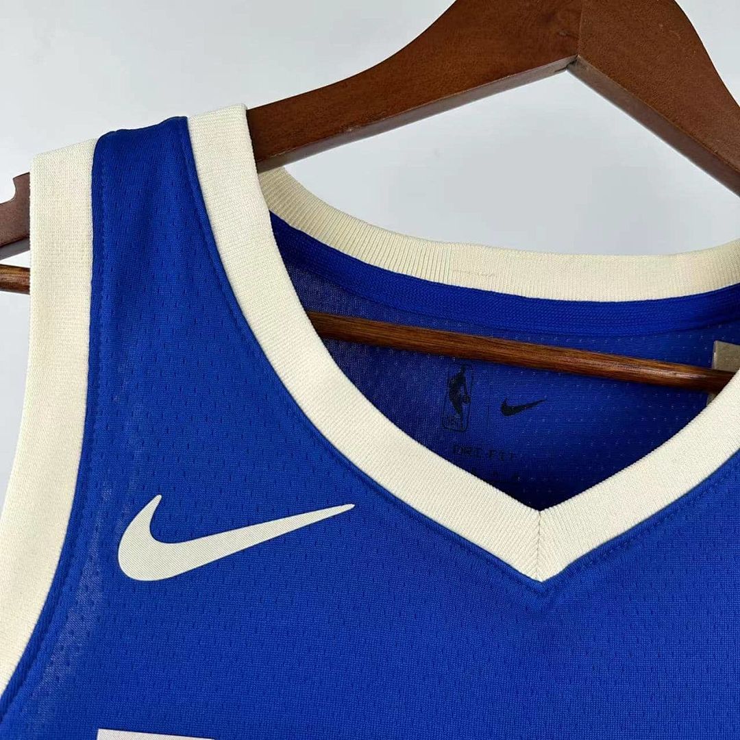 2025 Milwaukee Bucks Antetokounmpo #34 City Edition NBA Jersey 9