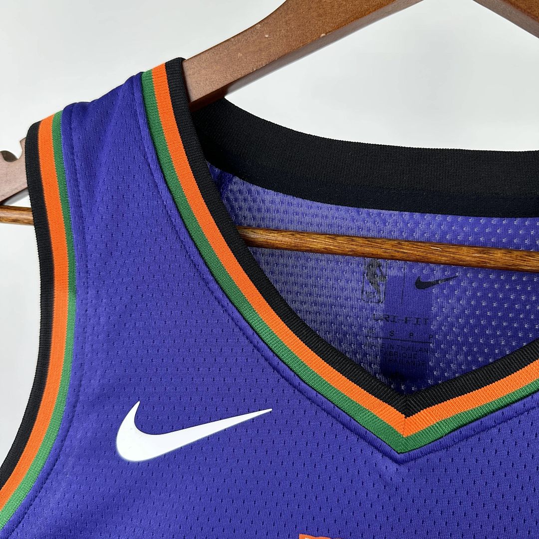 2025 Phoenix Suns Booker #1 City Edition NBA Jersey 9