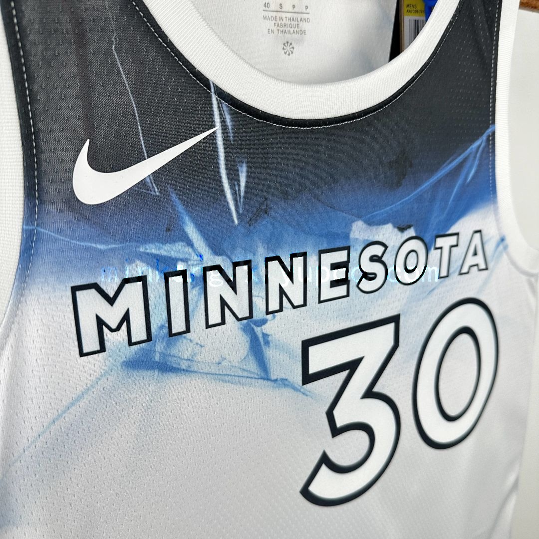 2025 Minnesota Timberwolves Randle #30 City Edition NBA Jersey 8