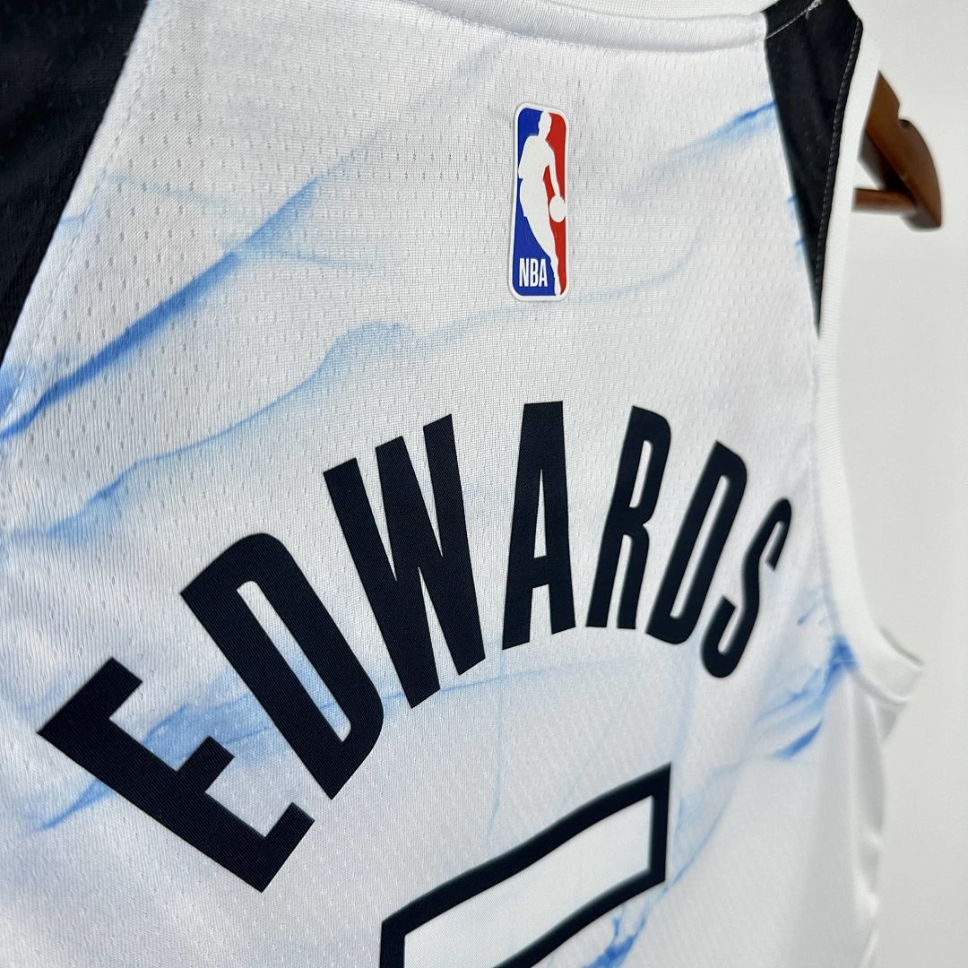 2025 Minnesota Timberwolves Edwards #5 City Edition NBA Jersey 3