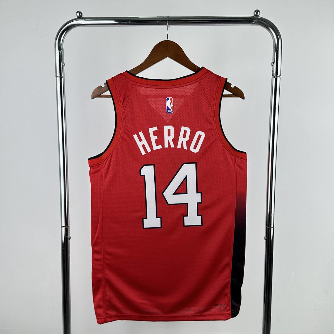2025 Miami Heat Herro #14 City Edition NBA Jersey 10