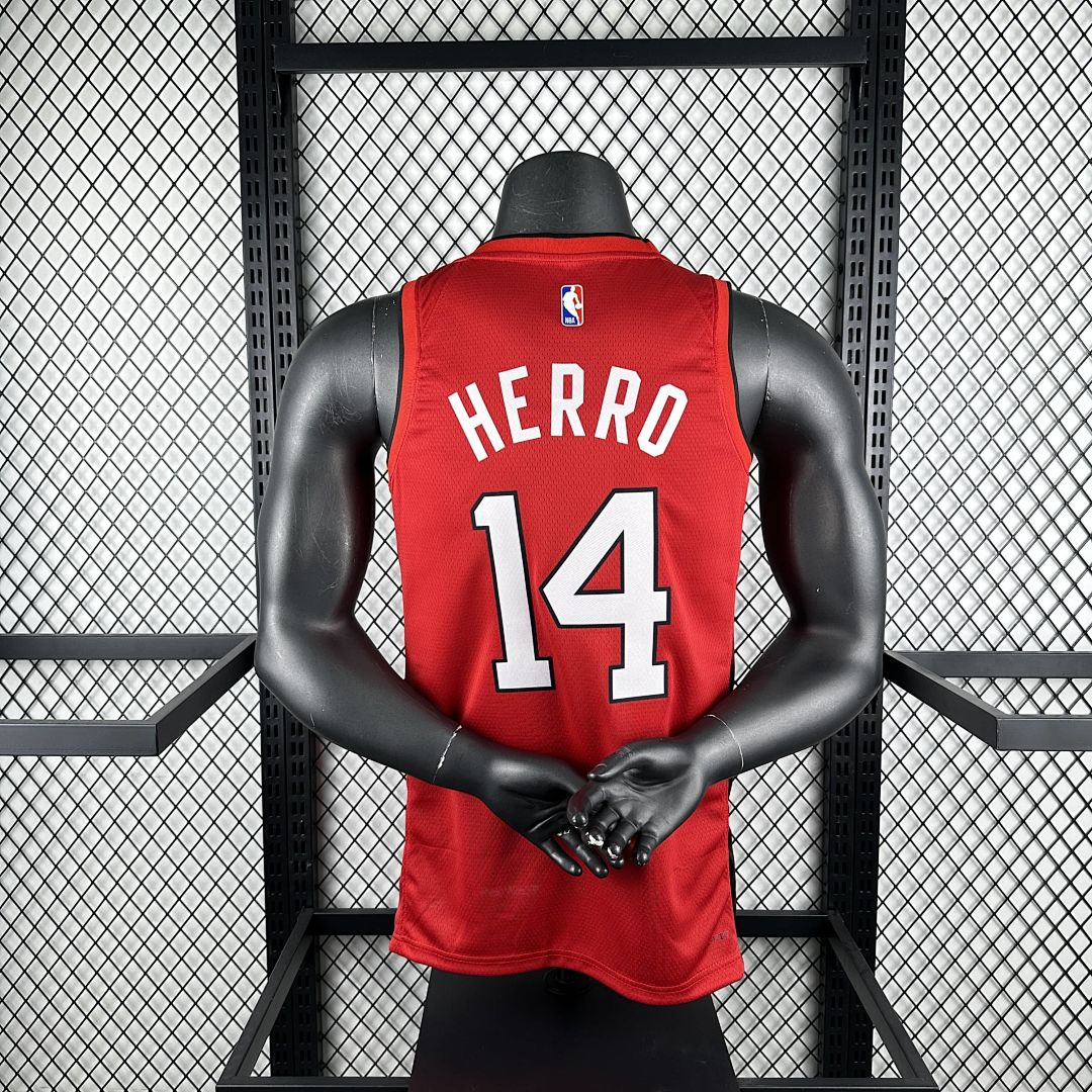 2025 Miami Heat Herro #14 City Edition NBA Jersey 2