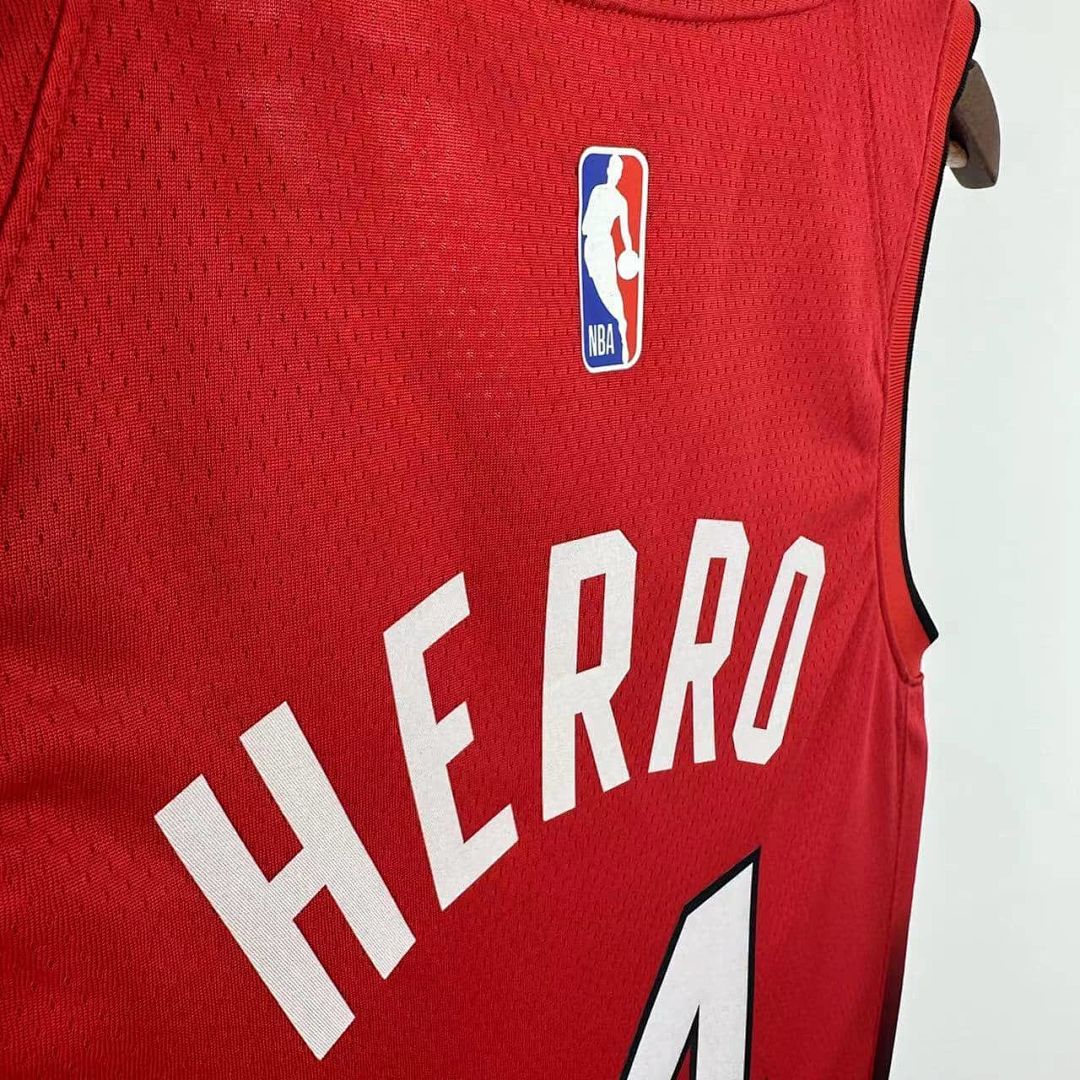 2025 Miami Heat Herro #14 City Edition NBA Jersey 4
