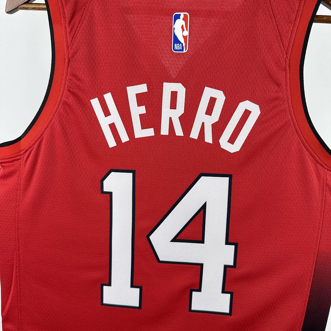 2025 Miami Heat Herro #14 City Edition NBA Jersey 5
