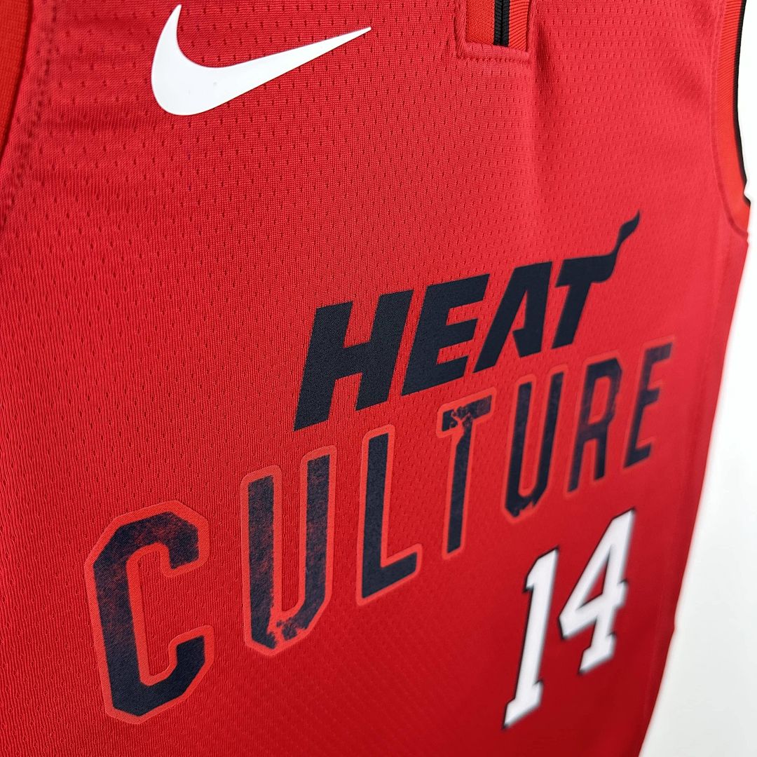 2025 Miami Heat Herro #14 City Edition NBA Jersey 8