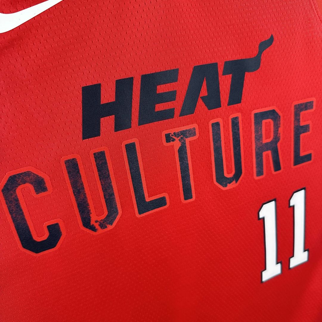 2025 Miami Heat Jaquez JR. #11 City Edition NBA Jersey 7