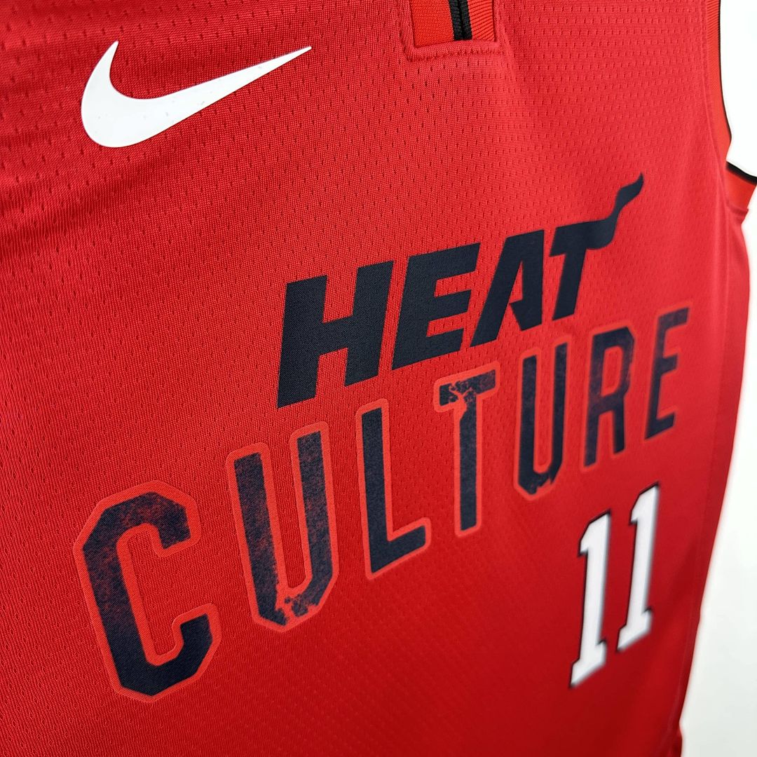 2025 Miami Heat Jaquez JR. #11 City Edition NBA Jersey 8