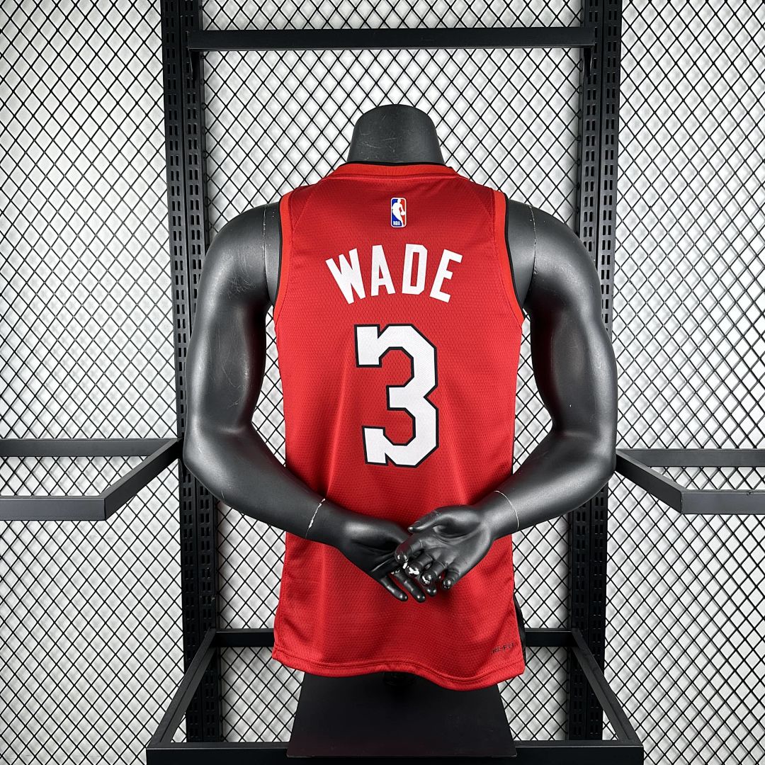 2025 Miami Heat Wade #3 City Edition NBA Jersey 2
