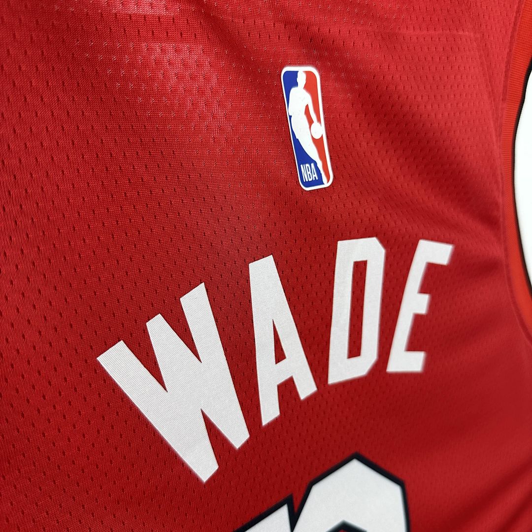 2025 Miami Heat Wade #3 City Edition NBA Jersey 4