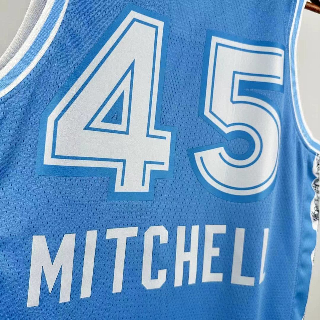 2025 Cleveland Cavaliers Mitchell #45 City Edition NBA Jersey 4