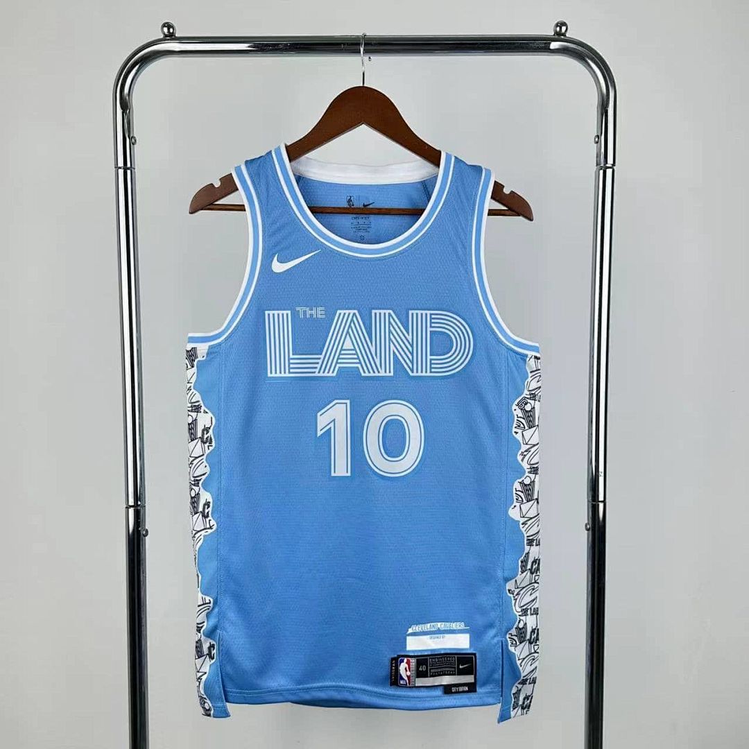 2025 Cleveland Cavaliers Garland #10 City Edition NBA Jersey 14