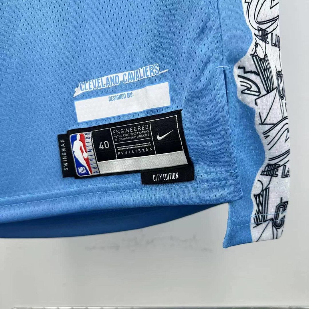 2025 Cleveland Cavaliers Garland #10 City Edition NBA Jersey 7