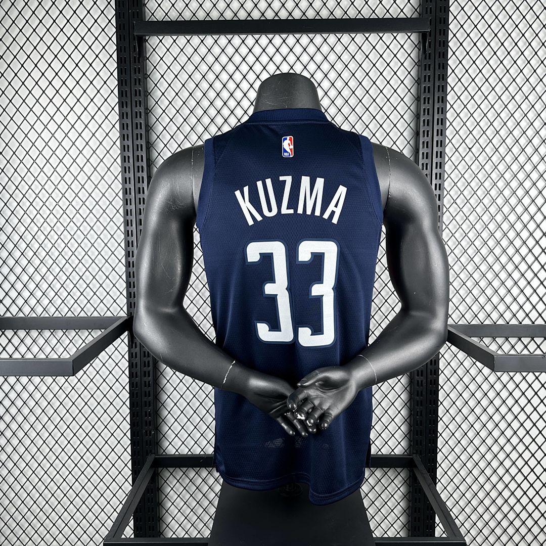 2025 Washington Wizards Kuzma #33 Statement Edition NBA Jersey 2