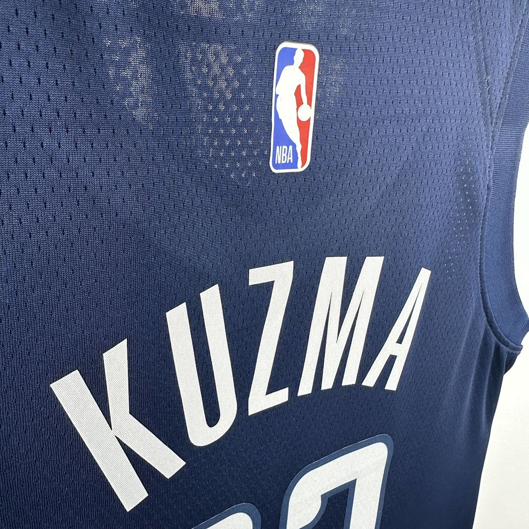 2025 Washington Wizards Kuzma #33 Statement Edition NBA Jersey 5