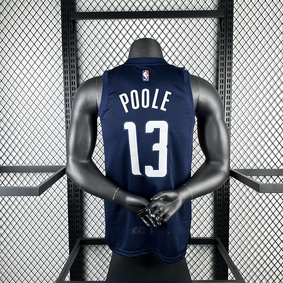 2025 Washington Wizards Poole #13 Statement Edition NBA Jersey 2