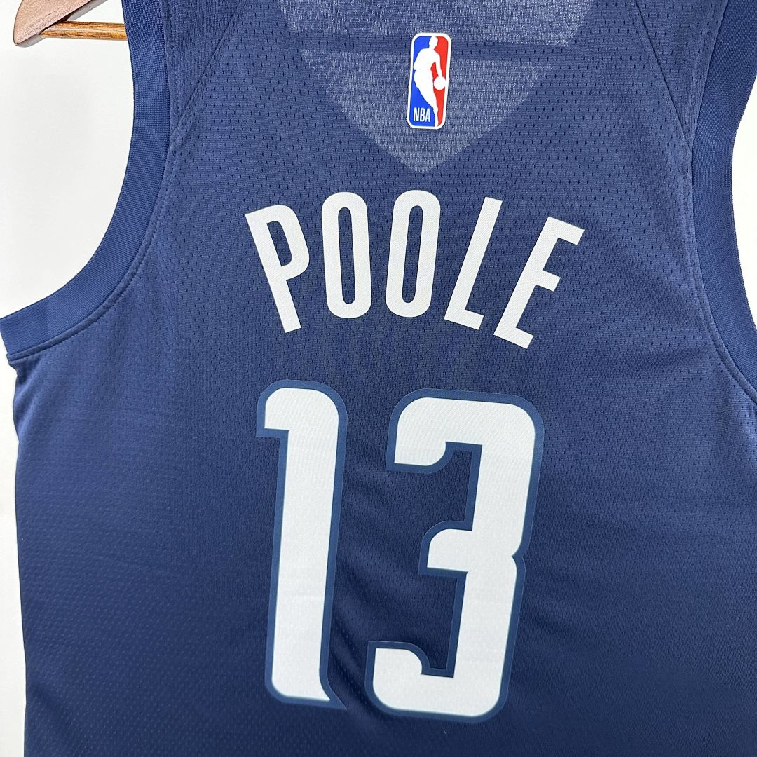 2025 Washington Wizards Poole #13 Statement Edition NBA Jersey 4