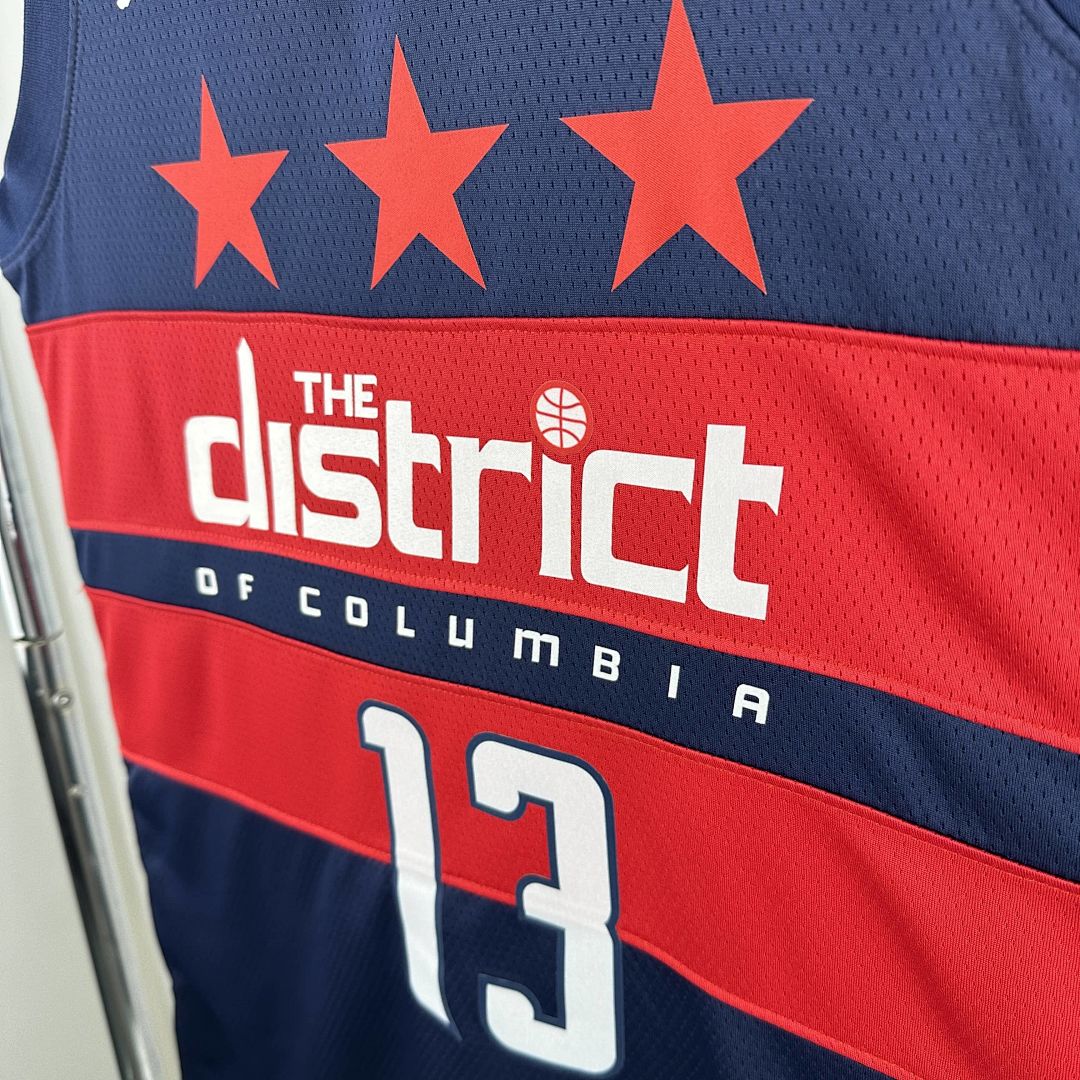 2025 Washington Wizards Poole #13 Statement Edition NBA Jersey 6