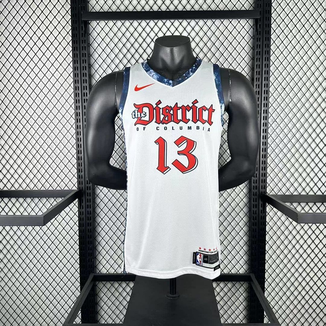 2025 Washington Wizards Poole #13 City Edition NBA Jersey