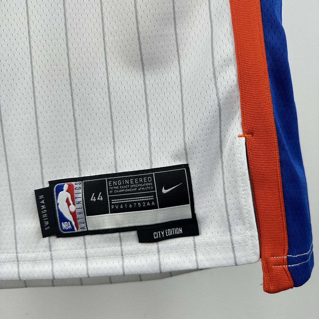 2025 New York Knicks Clarkson #00 City Edition NBA Jersey 6