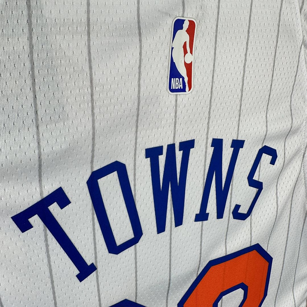 2025 New York Knicks Towns #32 City Edition NBA Jersey 9