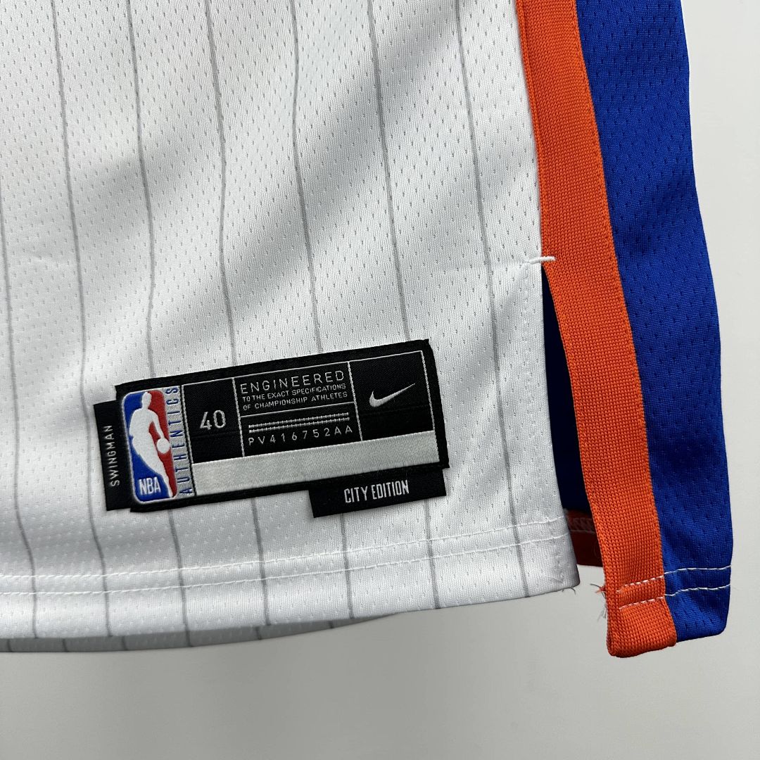 2025 New York Knicks Brunson #11 City Edition NBA Jersey 7