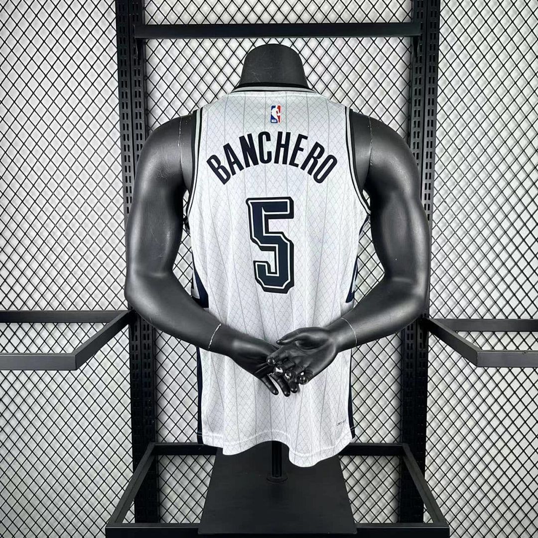 2025 Orlando Magic Banchero #5 City Edition NBA camiseta 2