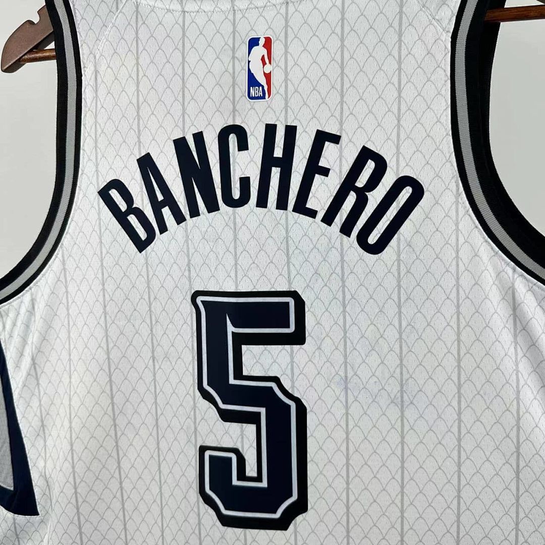 2025 Orlando Magic Banchero #5 City Edition NBA camiseta 5