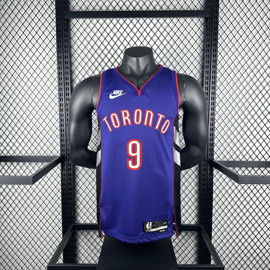 2025 Toronto Raptors Barrett #9 Retro Edition NBA Jersey