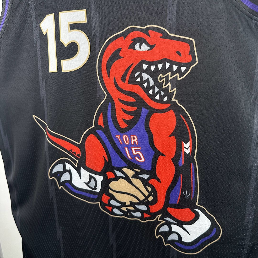 2025 Toronto Raptors Carter #15 City Edition NBA Jersey 7