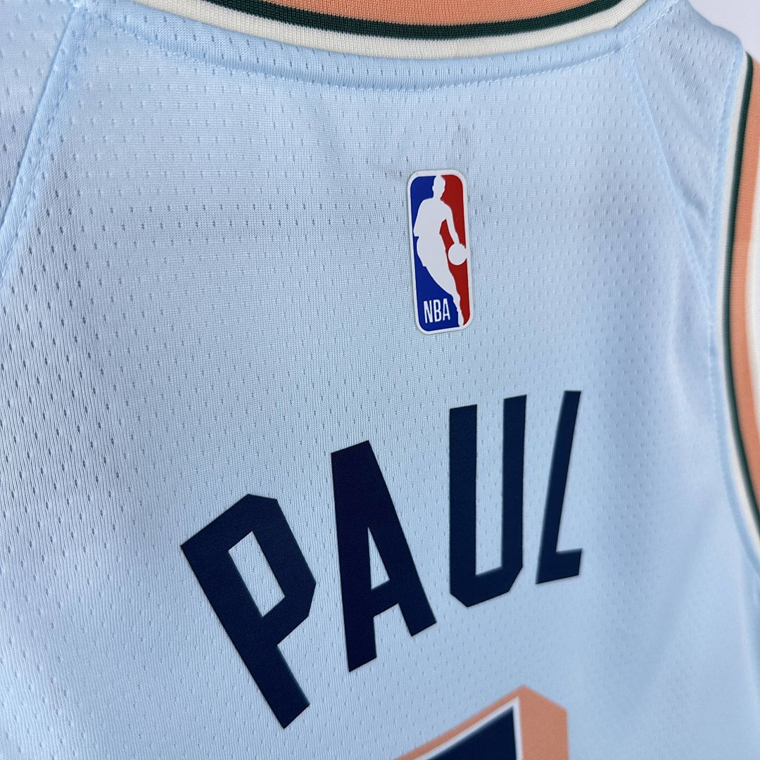 2025 San Antonio Spurs Paul #3 City Edition NBA Jersey 3
