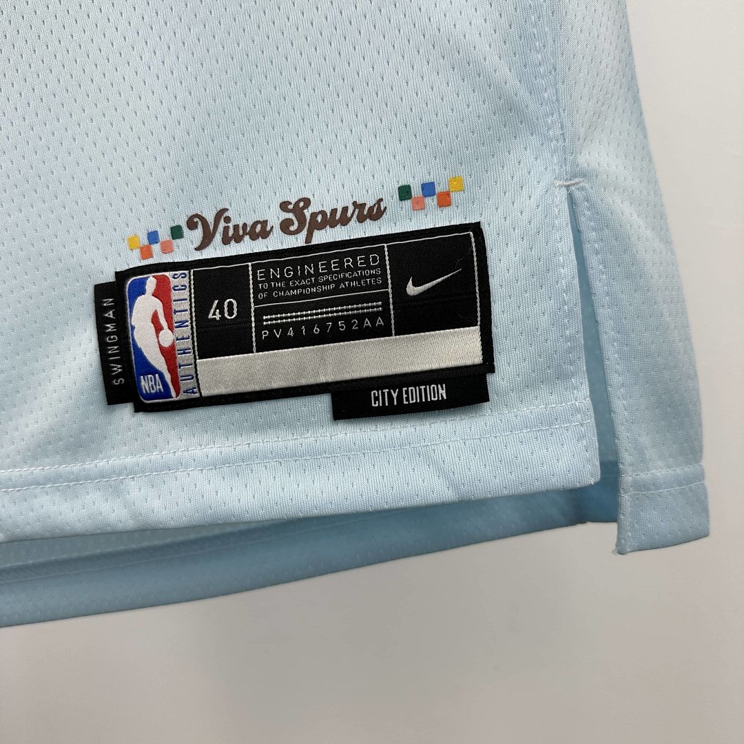 2025 San Antonio Spurs Paul #3 City Edition NBA Jersey 5