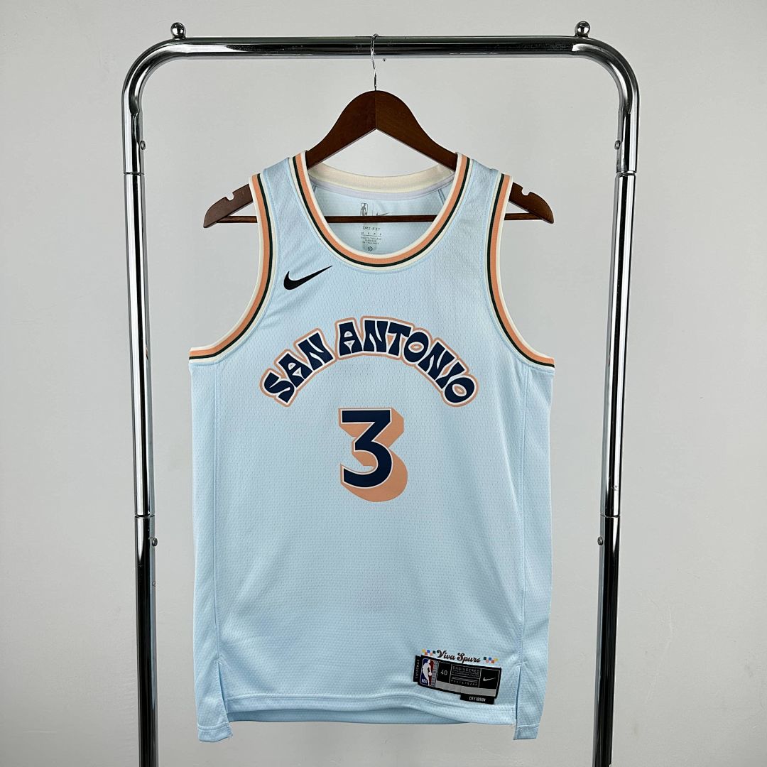 2025 San Antonio Spurs Paul #3 City Edition NBA Jersey 9