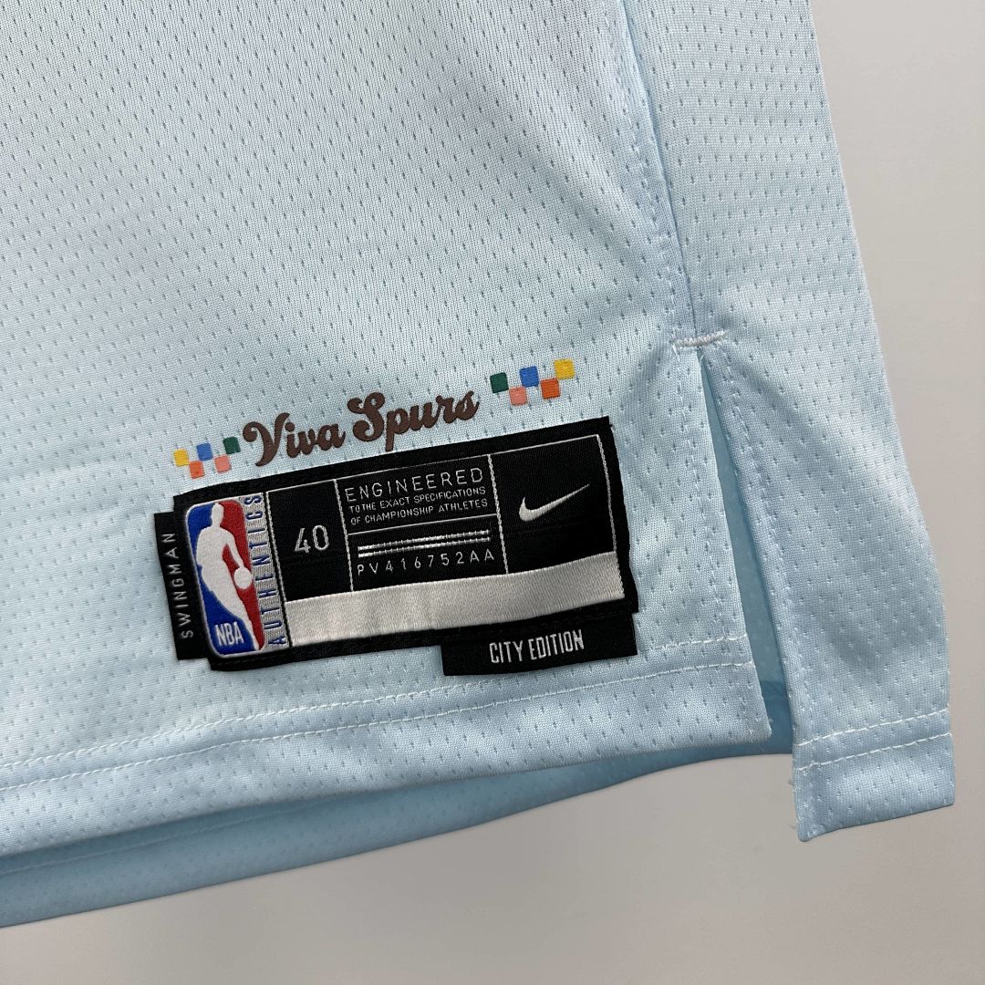 2025 San Antonio Spurs Fox #4 City Edition NBA Jersey 6