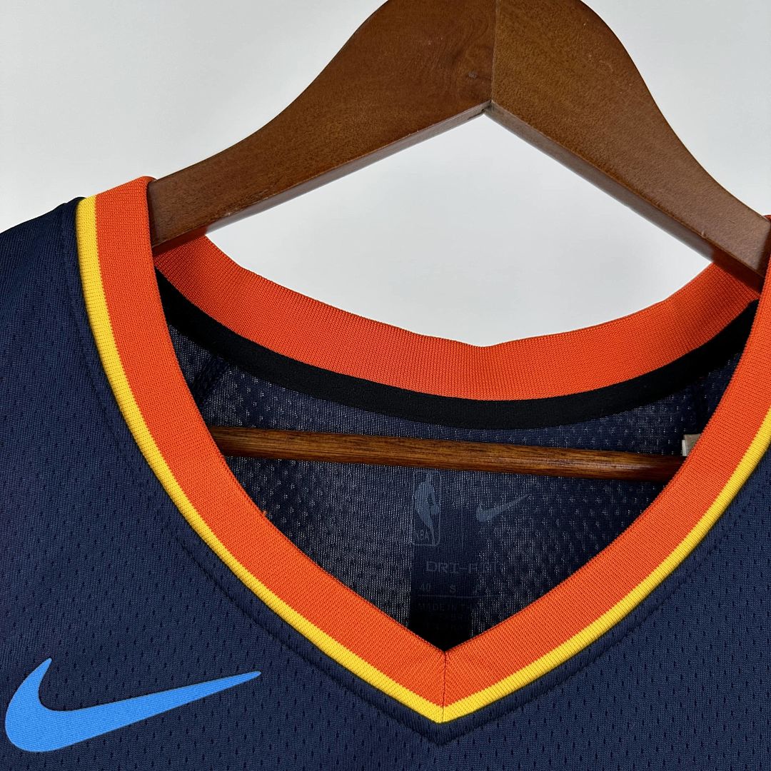 2025 Oklahoma City Thunder Williams #8 City Edition NBA Jersey 10