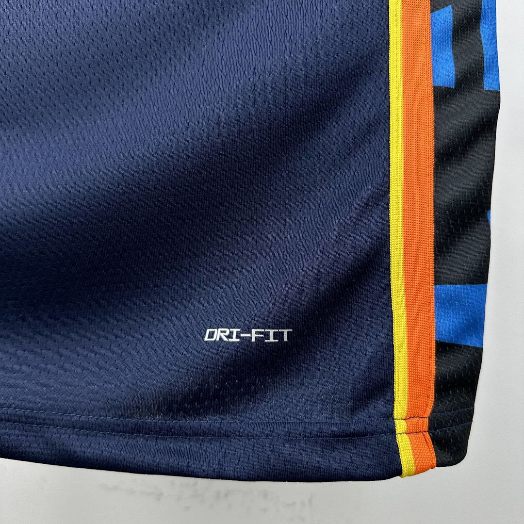 2025 Oklahoma City Thunder Williams #8 City Edition NBA Jersey 3