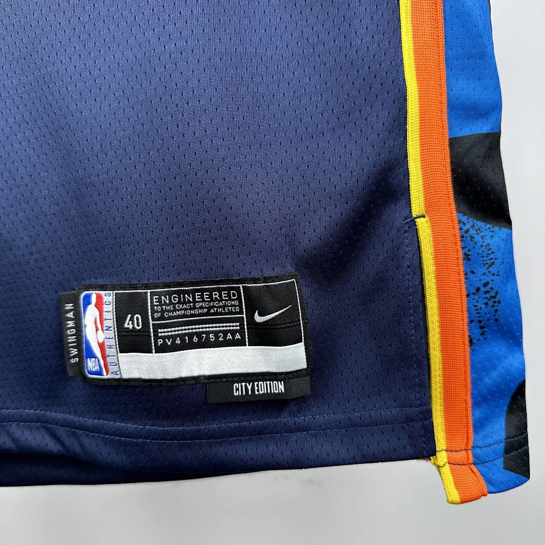 2025 Oklahoma City Thunder Williams #8 City Edition NBA Jersey 6