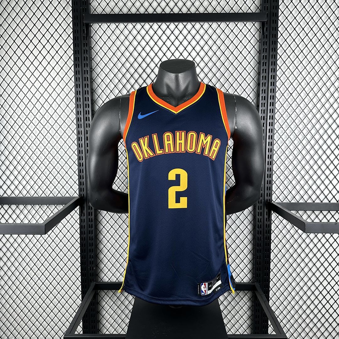 2025 Oklahoma City Thunder Alexander #2 City Edition NBA Jersey