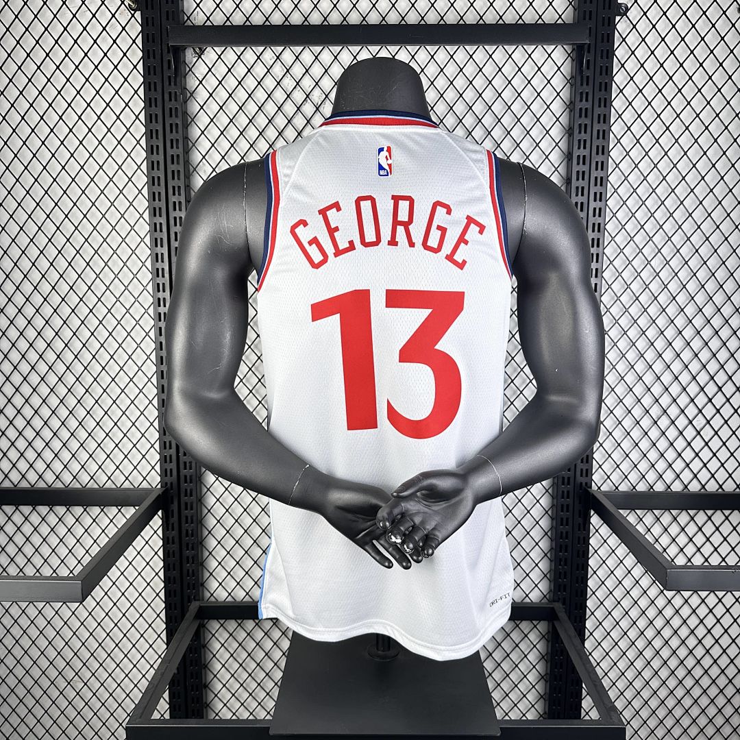 2025 LA Clippers George #13 Association Edition NBA Jersey 5