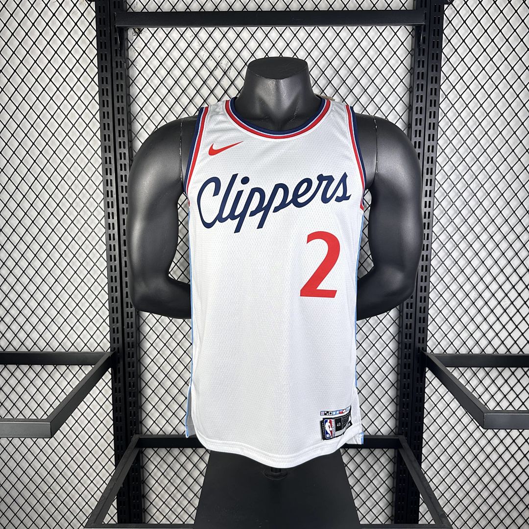2025 LA Clippers Leonard #2 Association Edition NBA Jersey